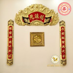 Bộ Đại Tự Bằng Đồng Cao Cấp