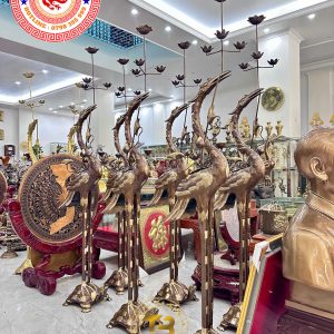 Đôi Hạc Đồng Cỡ Lớn 1m55, 1m75, 1m8